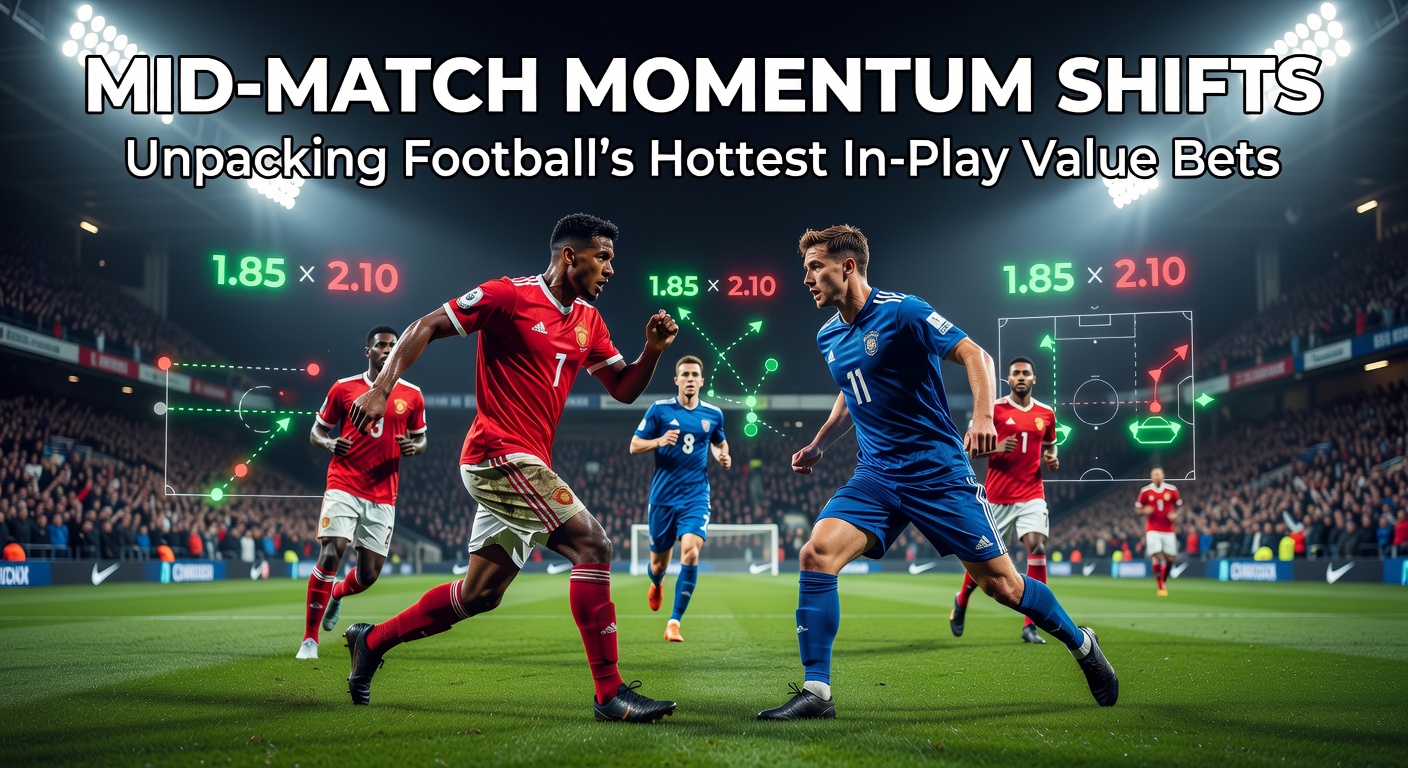 A tense football match showing a team surging forward after a momentum shift, with players celebrating a key goal